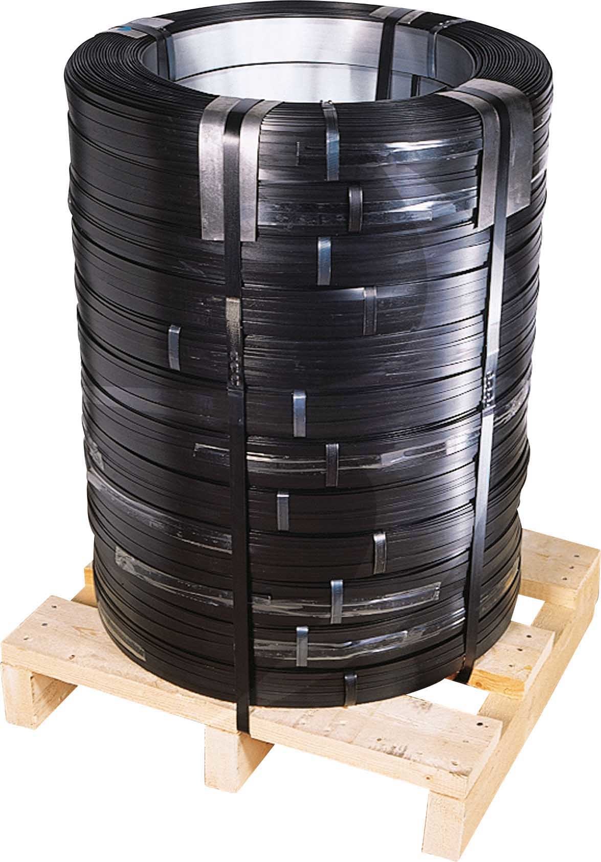 TAUREX 19mm x 0.5mm Oscillated Wound Steel Strapping